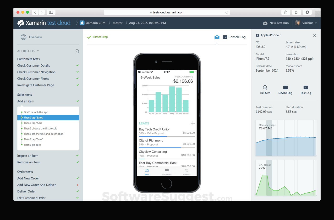 Xamarin Test Cloud Small Screenshot 3